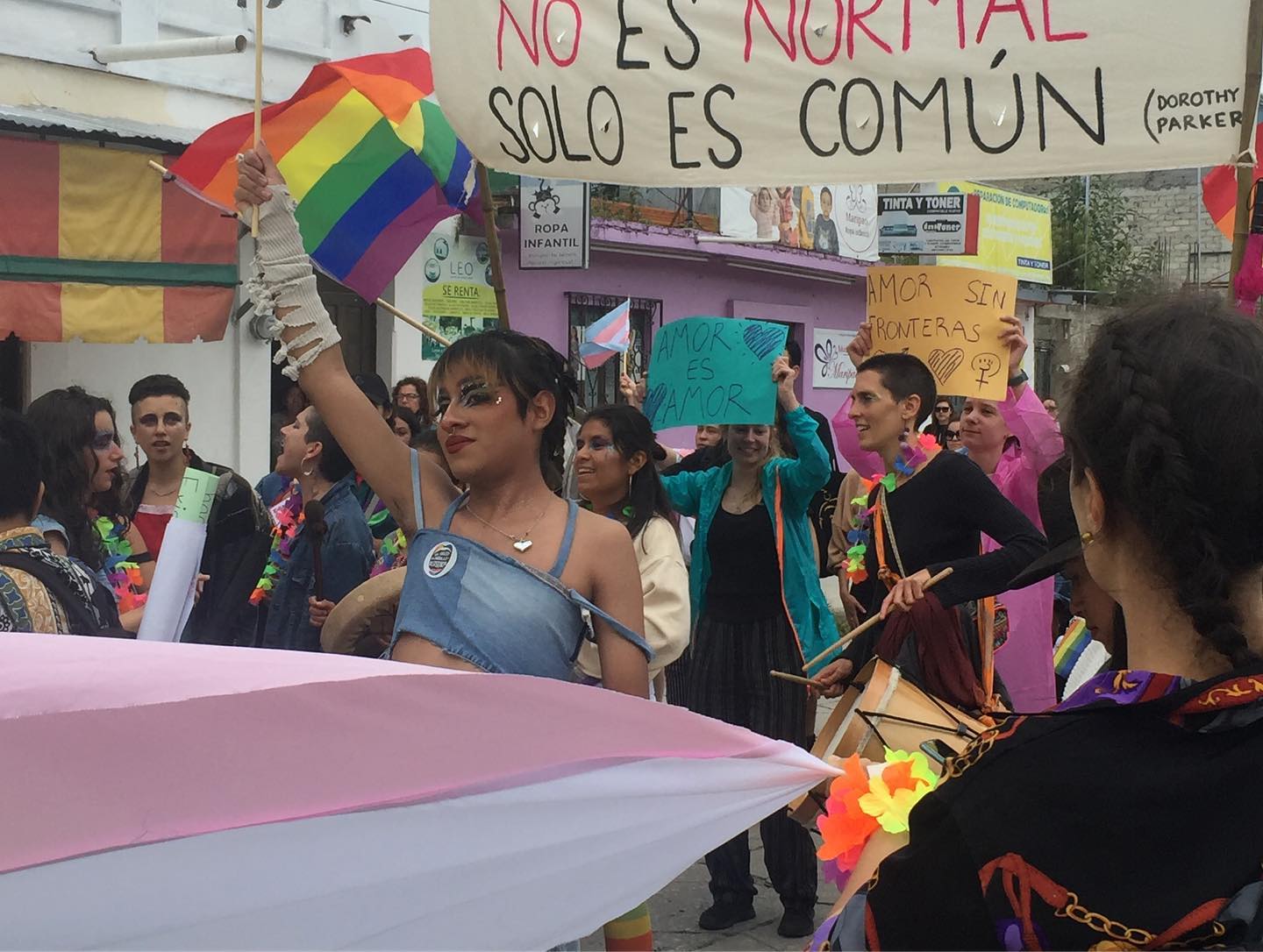 LGBTIQ+ pride march in San Cristóbal de las Casas, June 26, 2022