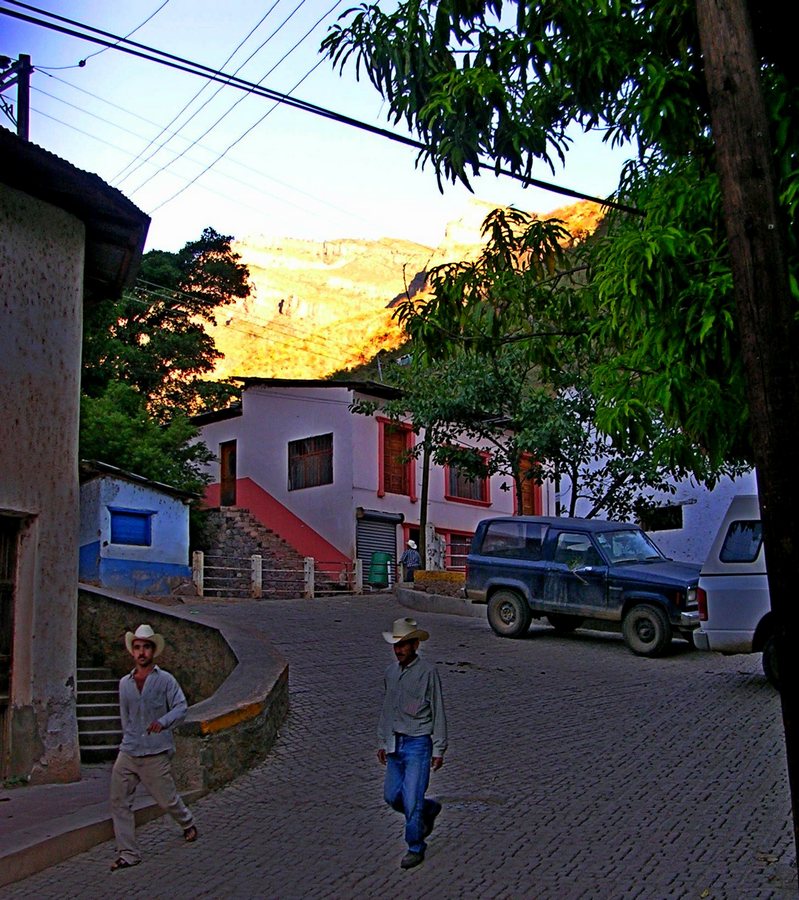 Cowboys in Batopilas, Copper Canyon