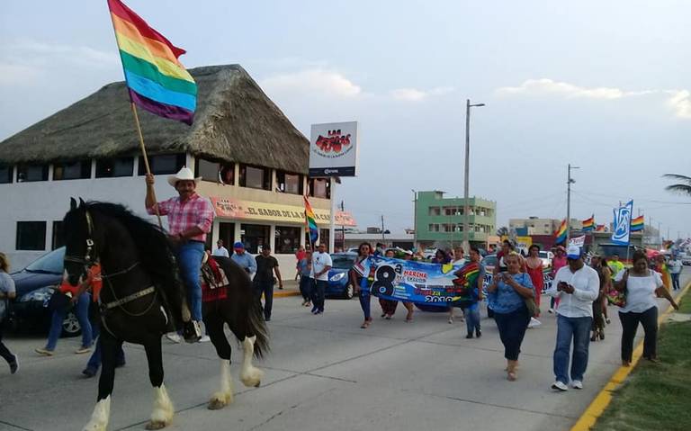 El marcha de orgullo en Coatzacoalcos, Veracruz de 2018