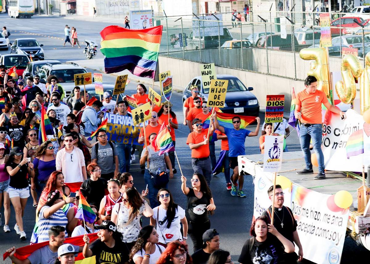 El Marcha por la Diversidad en Monterrey de 2017
