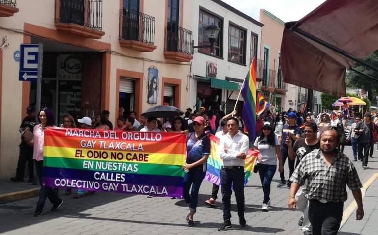 The annual Marcha Del Orgullo in Tlaxcala