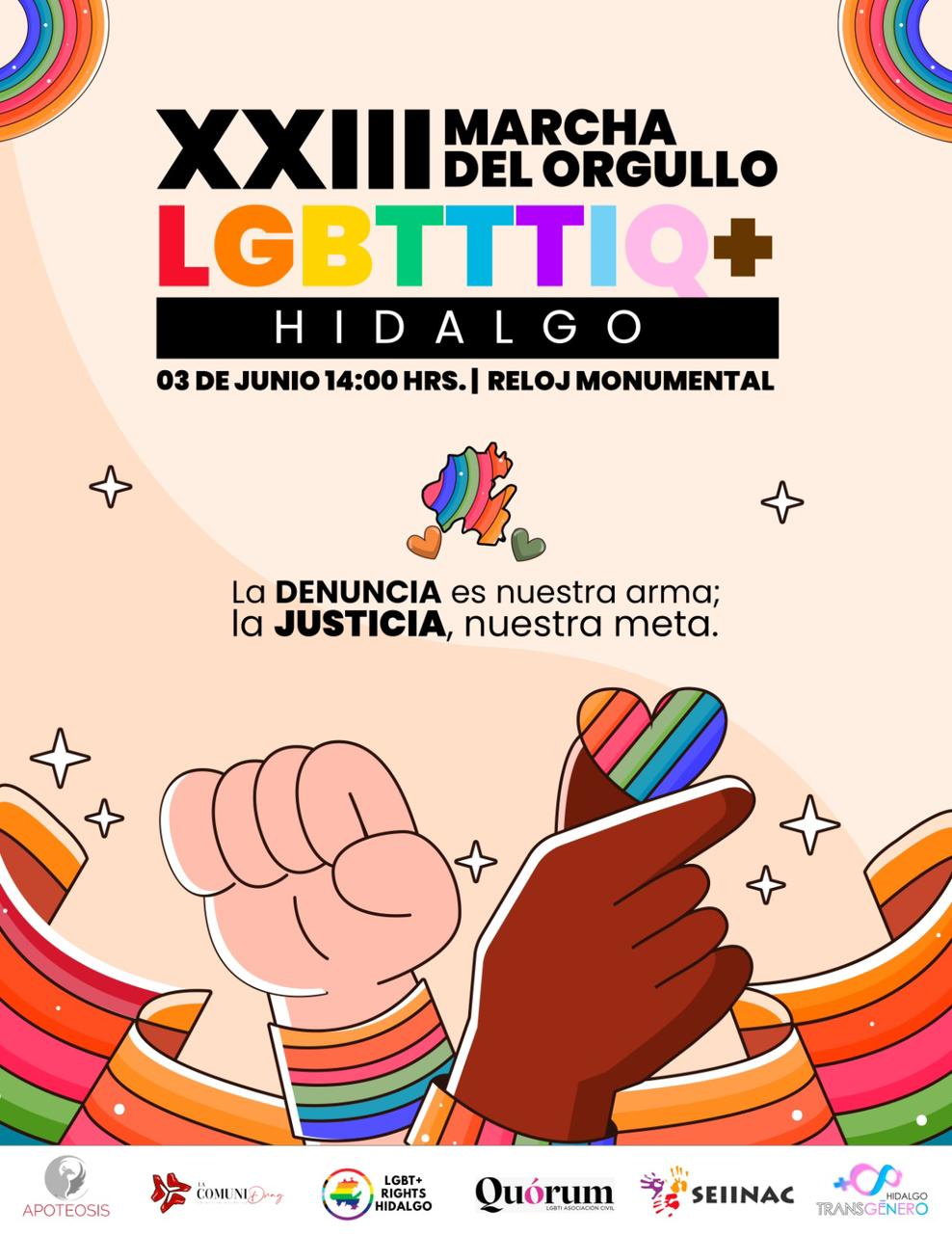 Marcha LGBTTTI HidalgoImagen 1 de 2