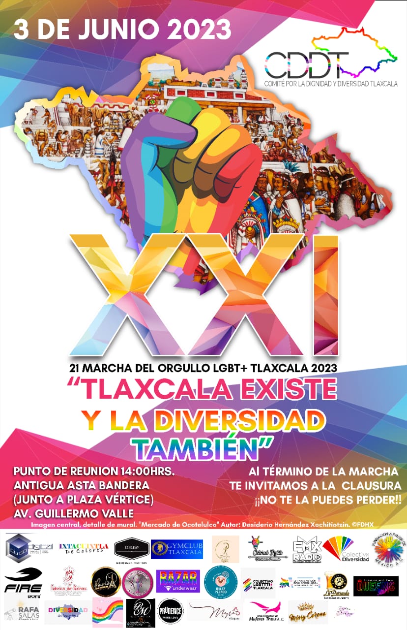 Marcha del Orgullo LBBTTIQ+ TlaxcalaImagen 1 de 2